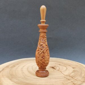 木质波斯 Surma Dani 车削眼线粉收纳器