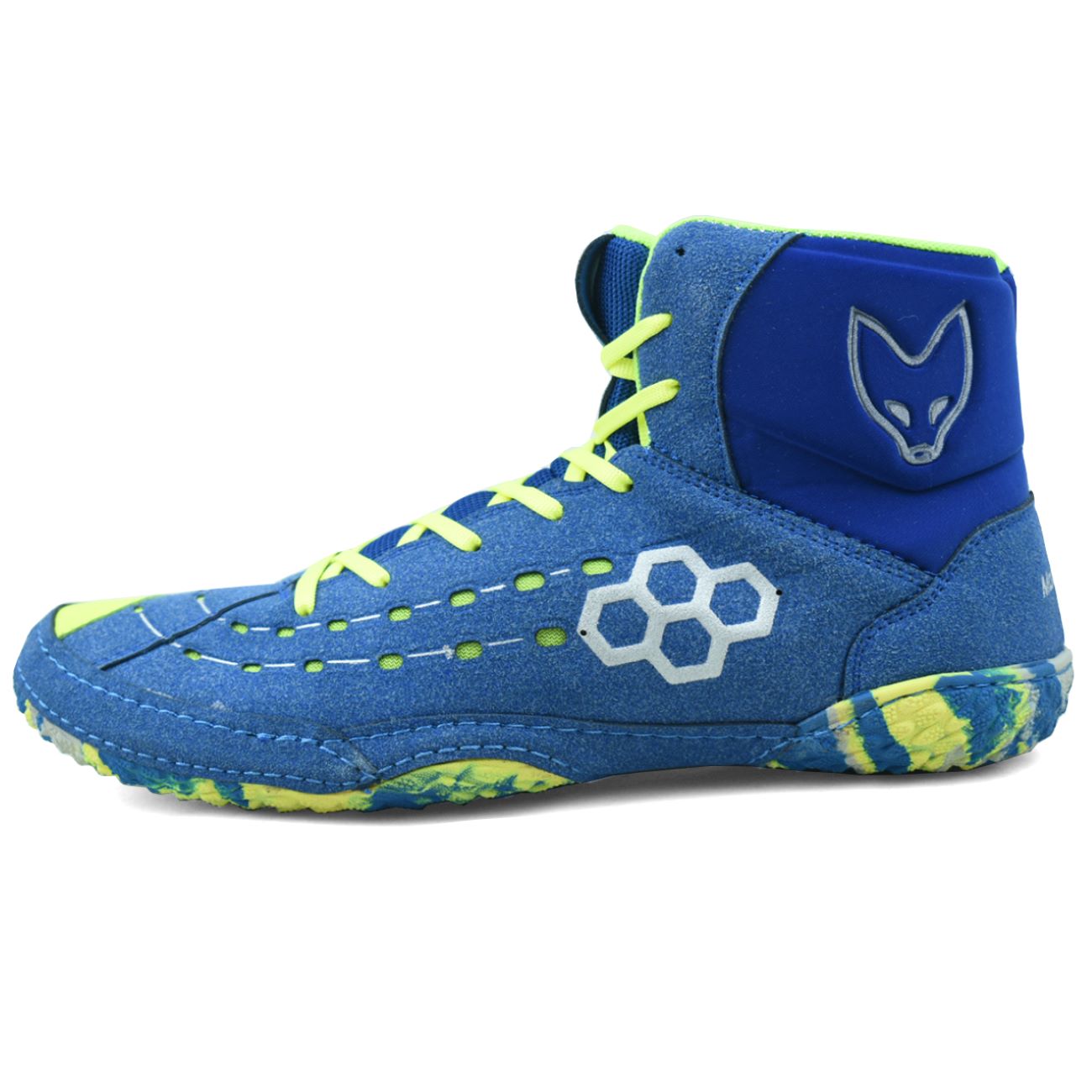 Main image of 男士绒面摔跤鞋 – 提升稳定性与支撑