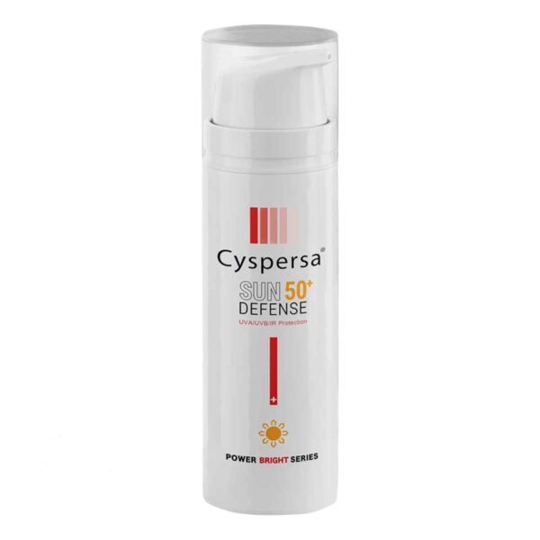Cyspersa 防晒液 SPF50 – 无色，抗斑，50毫升，适合所有肤质