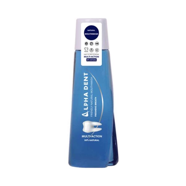 AlphaDent 天然无酒精无氟漱口水 – 多重功效（2瓶装）
