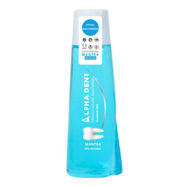 AlphaDent 天然无酒精无氟漱口水 – Mantra（2瓶装）
