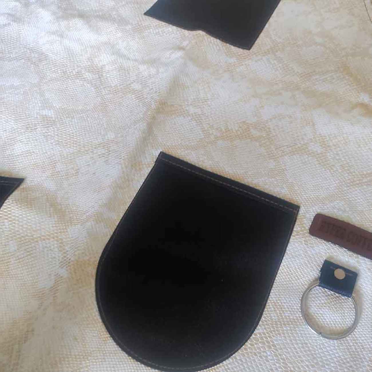 灰色手工咖啡师围裙,时尚别致