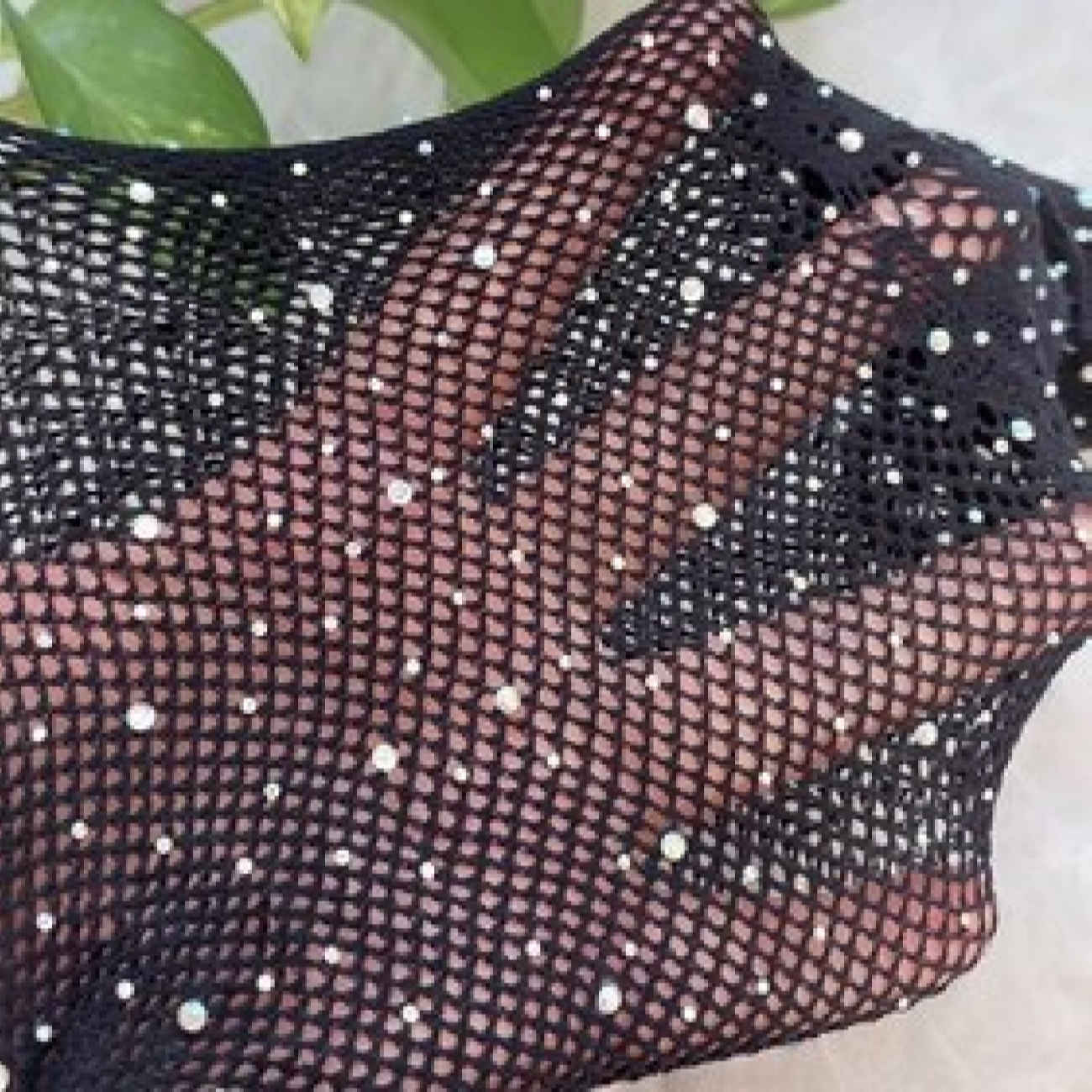 女士黑色长袖连体衣 – 仪式和派对优雅服装