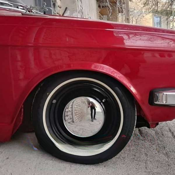 Main image of 车轮罩轮毂盖模型硬币 – 13寸，适用于 Paykan – 4件套