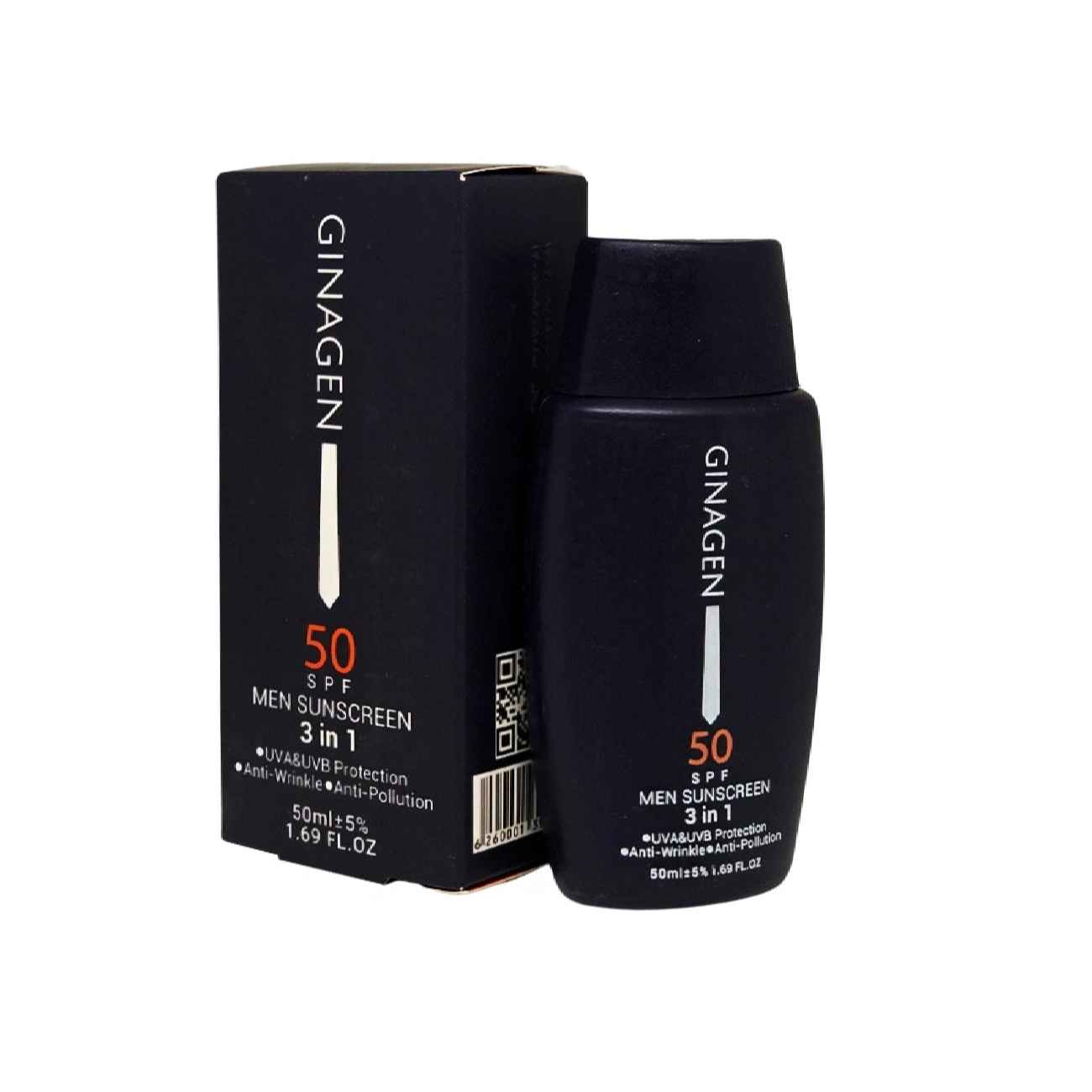 Ginagen 男士全效防晒霜 – 3合1 SPF50