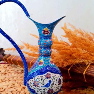 波斯米纳卡里珐琅装饰水壶