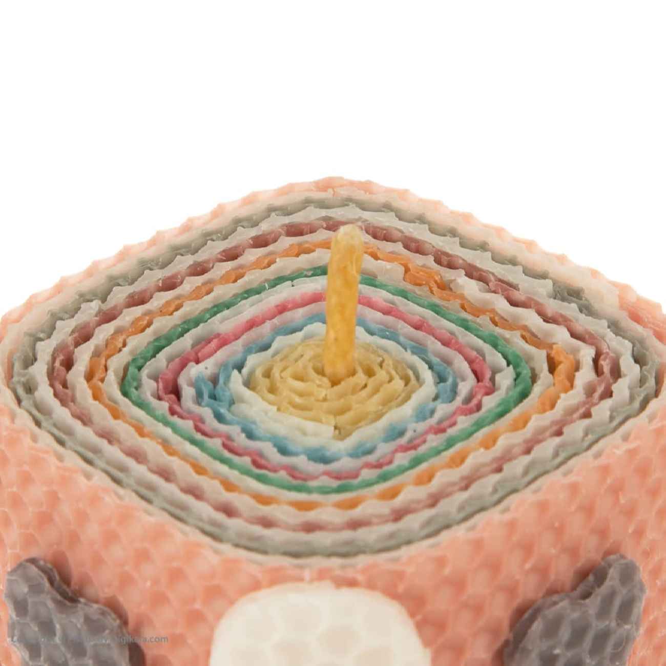 优雅手工天然蜂蜡蜡烛