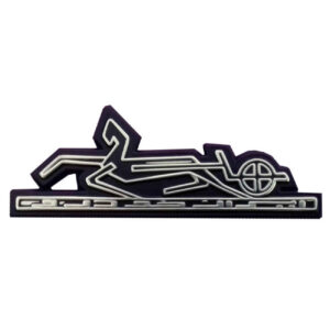 精美波斯汽车标志 – 银色款，适用于 Peykan