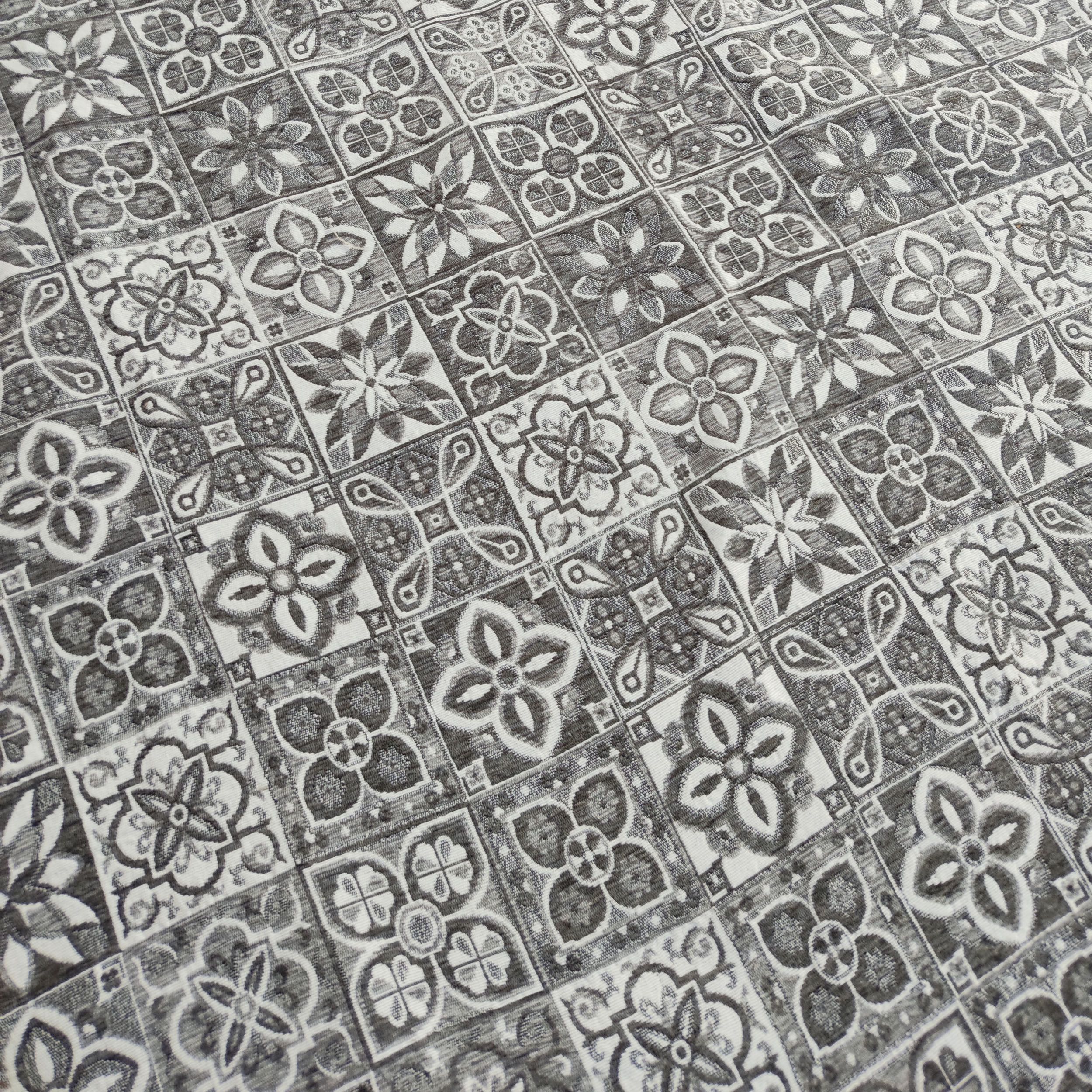 波斯风格室内地垫 花卉设计 优雅款