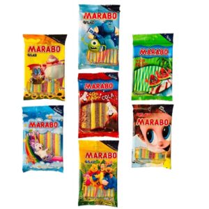 清真软糖 – 糖果混合口味 – Marabo (7包)