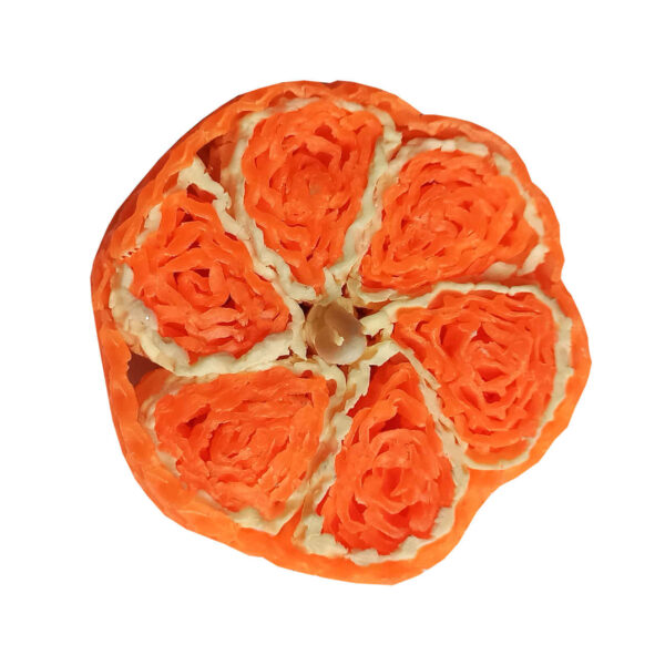 橙子造型手工天然蜂蜡蜡烛