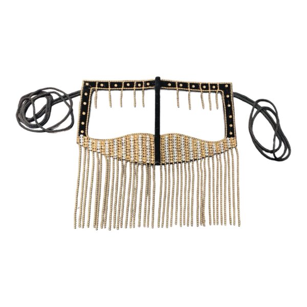 手工镶水钻 Battoulah 面具 – 波斯湾布尔卡