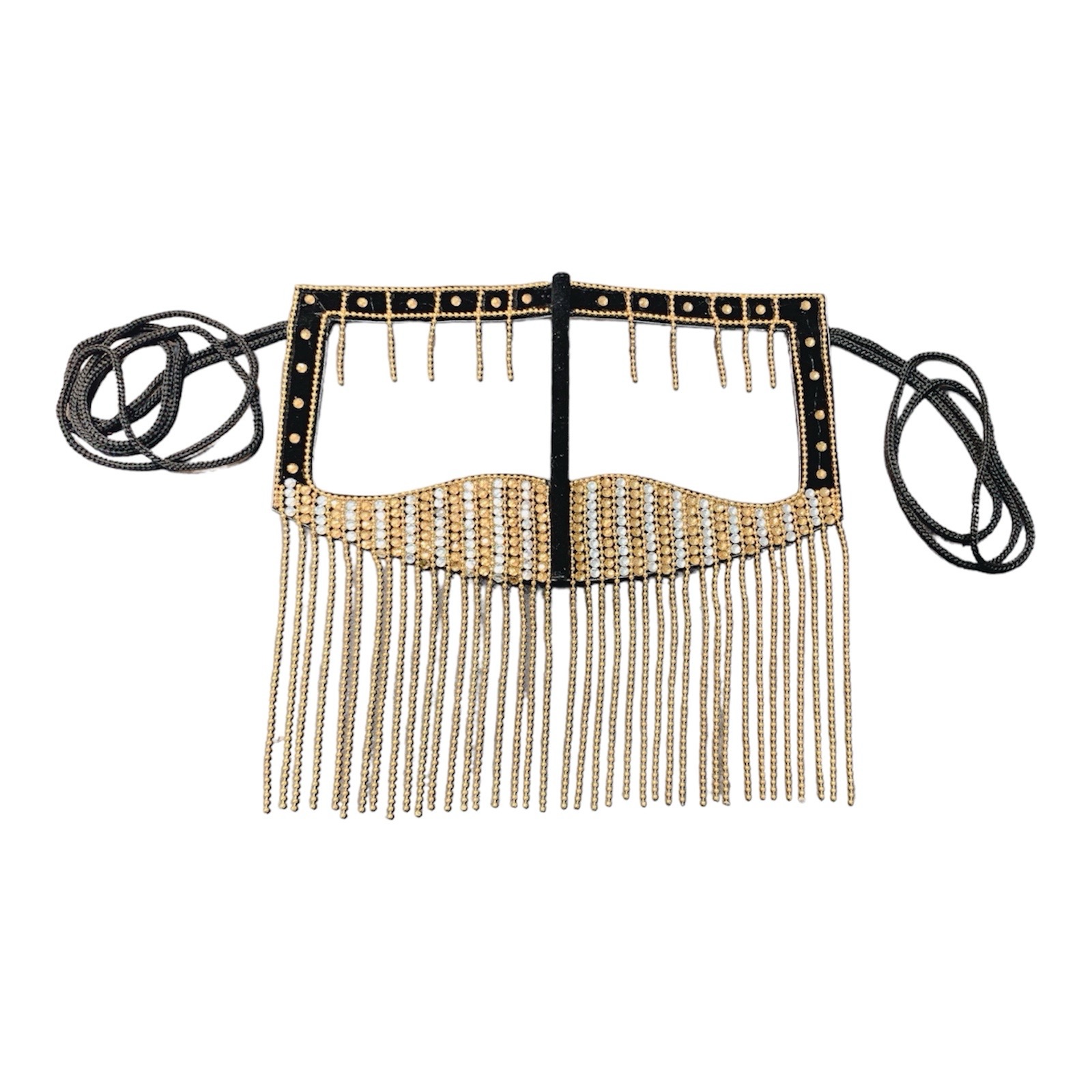 Main image of 手工镶水钻 Battoulah 面具 – 波斯湾布尔卡