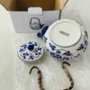 Thumbnail 4: 奢华瓷质茶壶 – 叶纹设计，适合特别场合