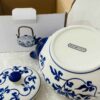 Thumbnail 2: 奢华瓷质茶壶 – 叶纹设计，适合特别场合