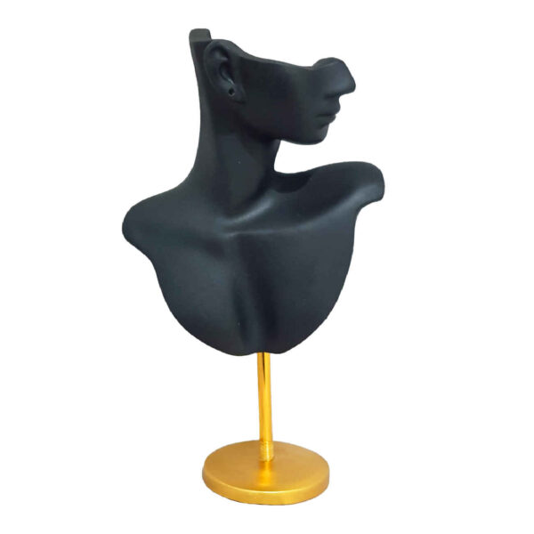 极简首饰收纳架 – 金色底座