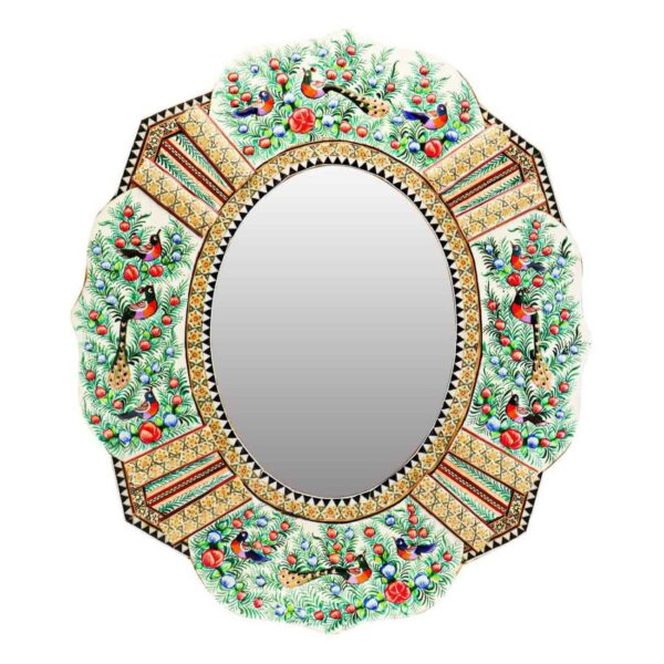 波斯Khatamkari木质框——波斯风格设计