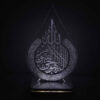 Thumbnail 5: 伊斯兰经文设计LED夜灯（包含“宝座节”经文）