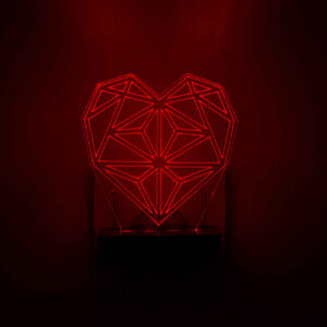 壁挂式LED夜灯——炉火设计款