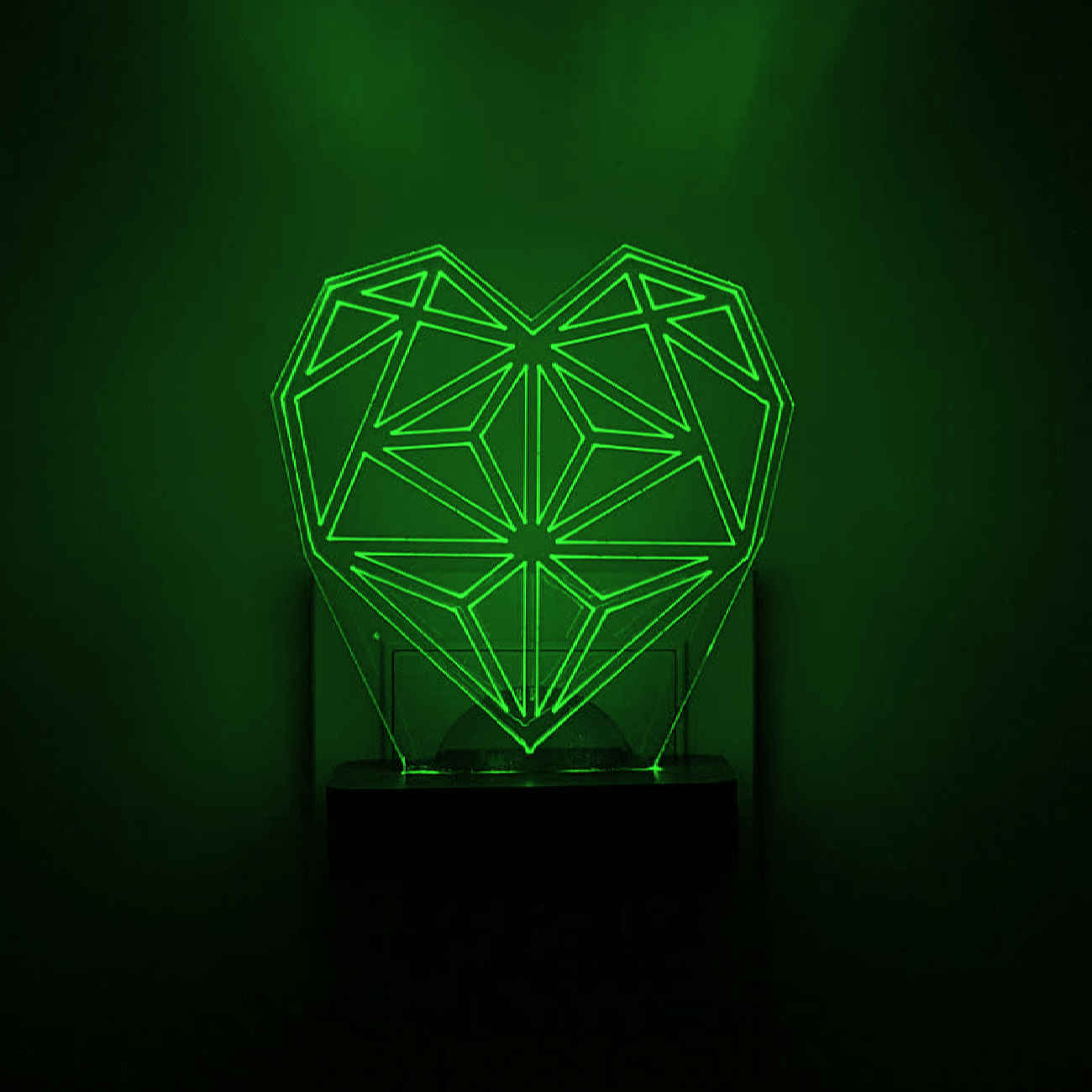 壁挂式LED夜灯——炉火设计款