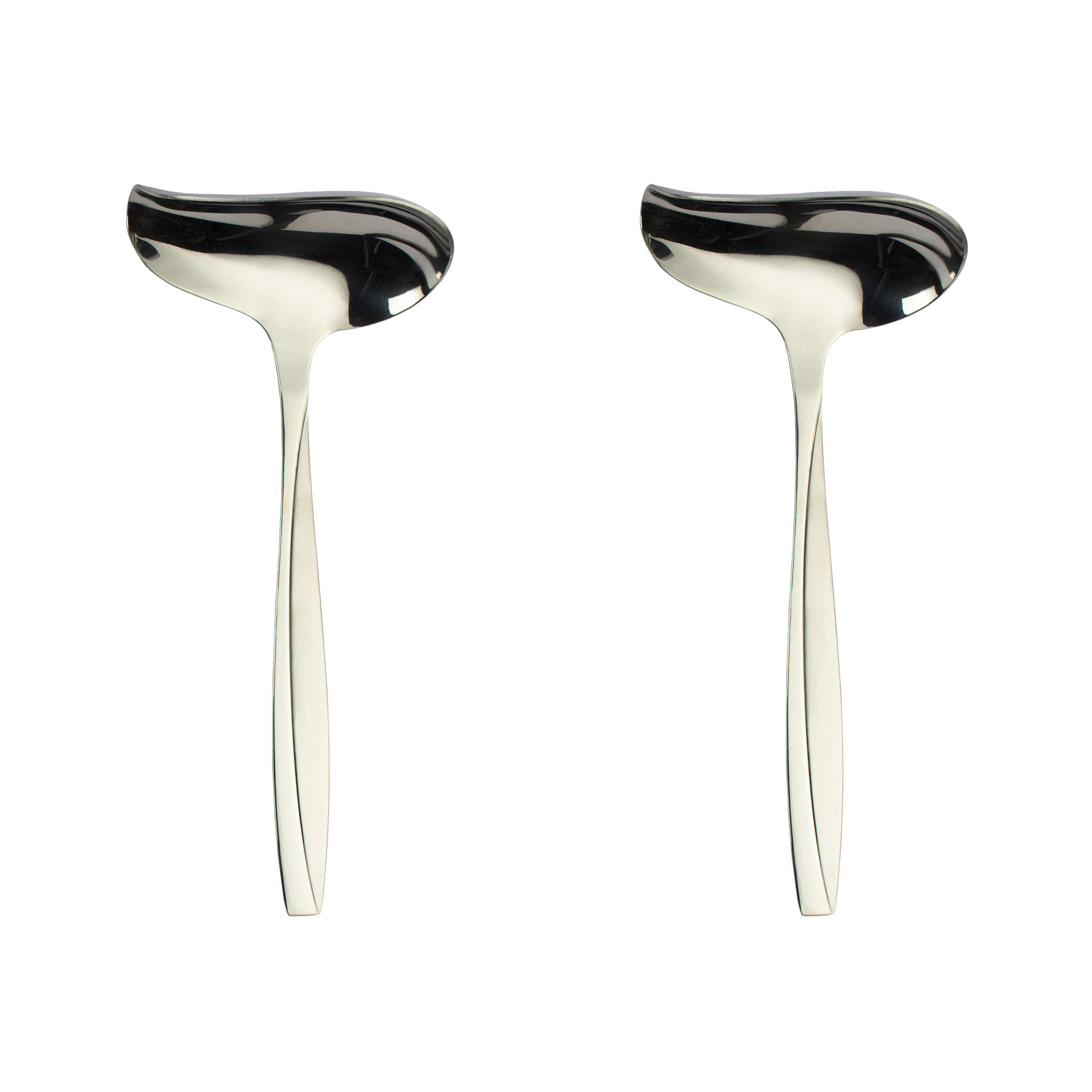 不锈钢舒适握柄汤勺