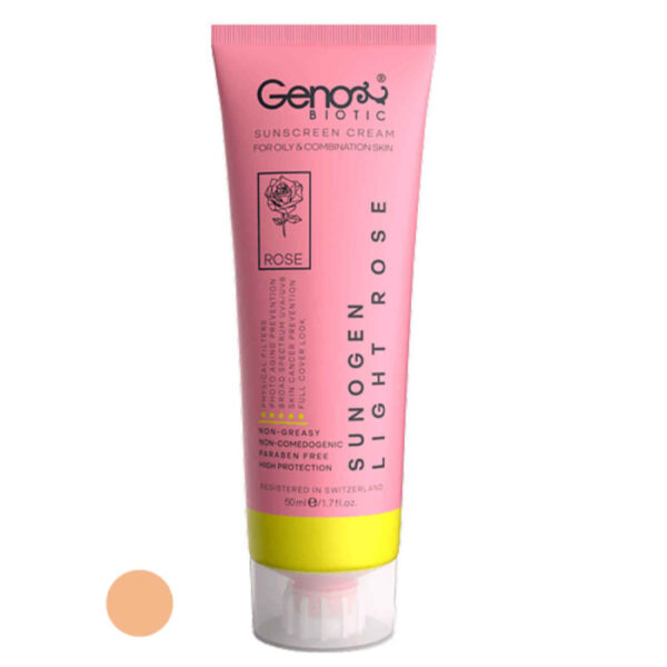 Geno Biotic 有色防晒霜 SPF50 – 适合油性及混合性肤质，50毫升
