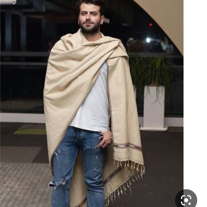 Main image of 阿富汗羊毛毯 – 手工制作，温暖舒适，配骆驼毛