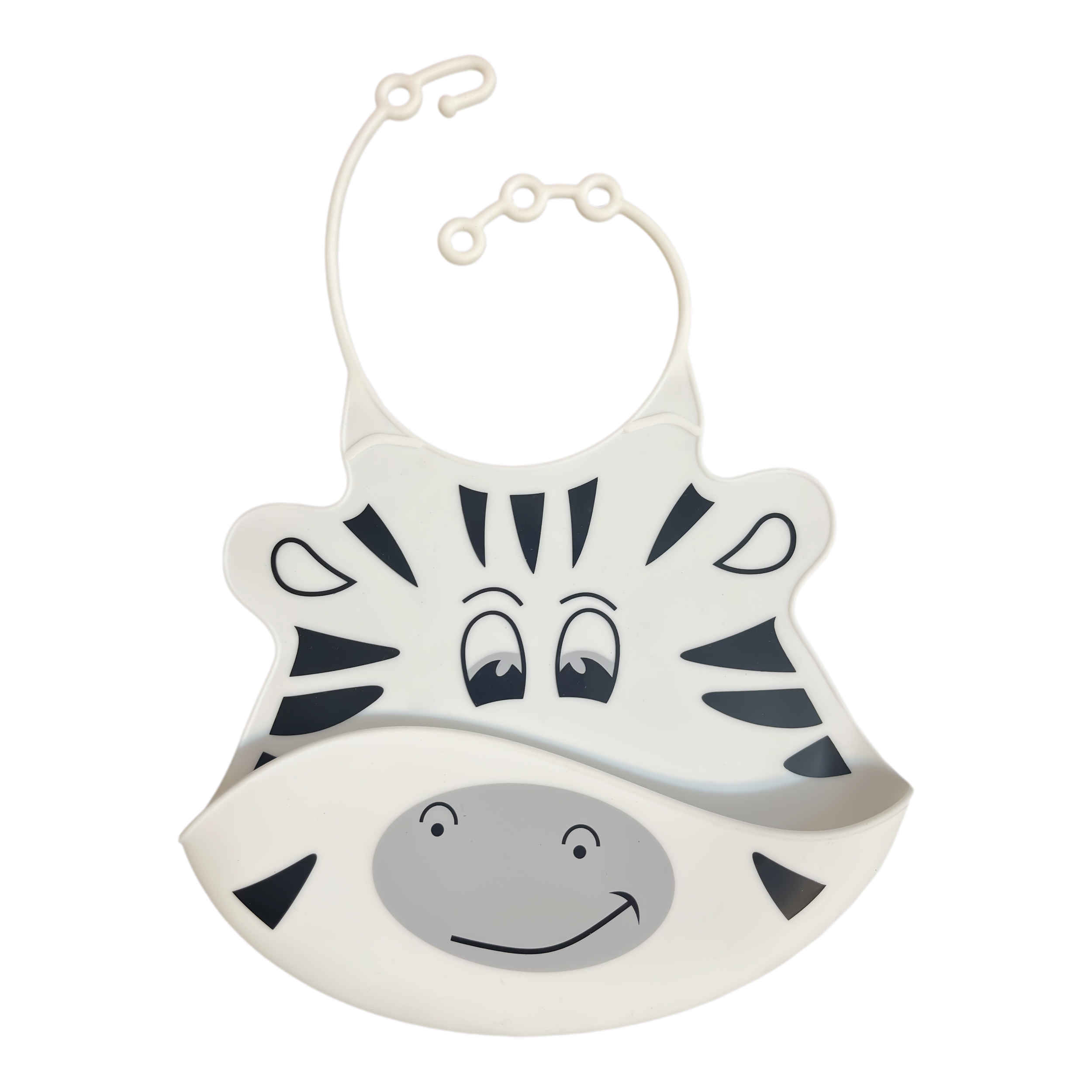 Main image of 婴儿围嘴 – 耐用防水，日常使用，白色