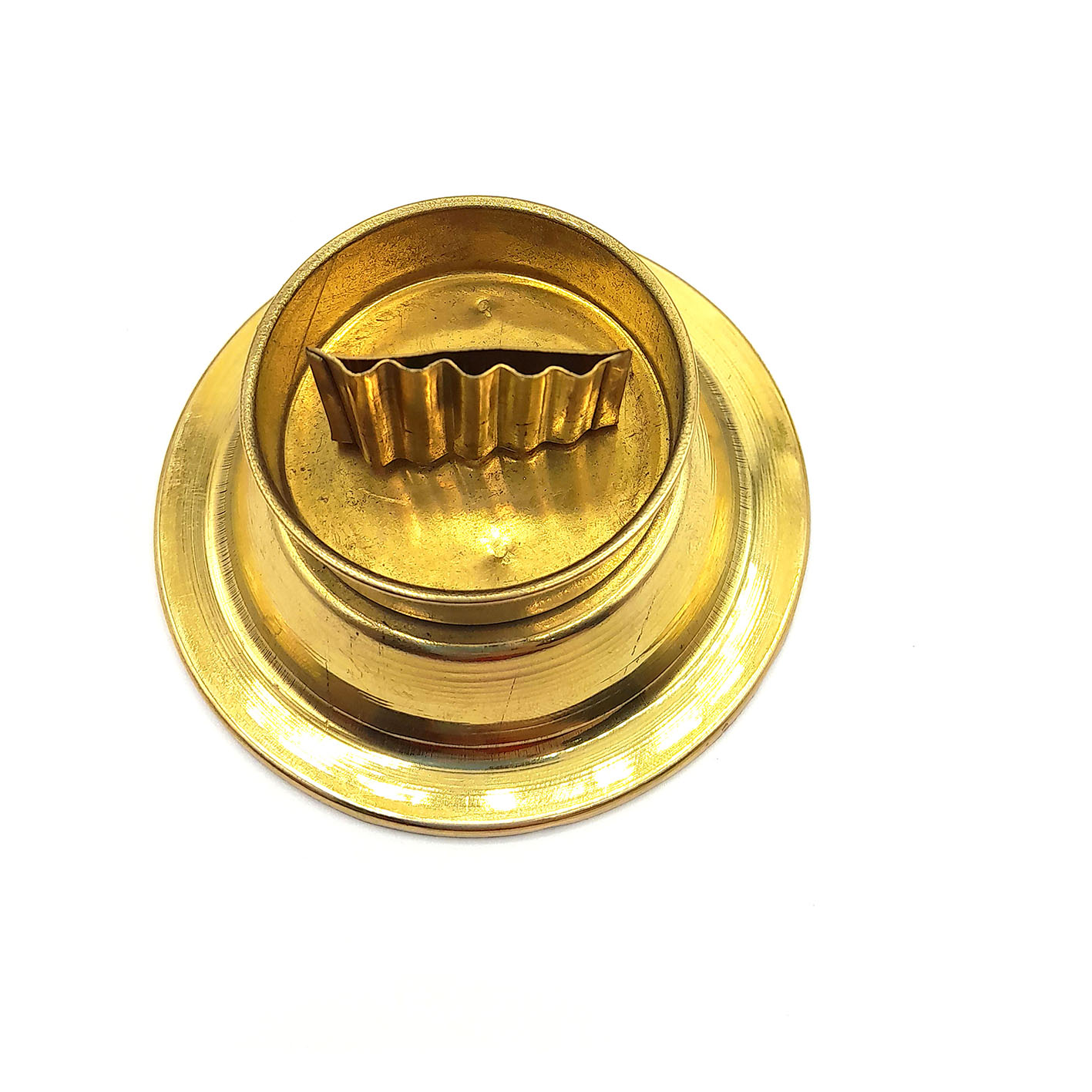 黄铜香薰座——圆柱设计,适合灵修与家居装饰