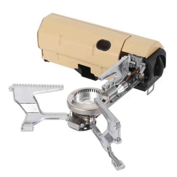 折叠式紧凑燃气炉 – 适合露营