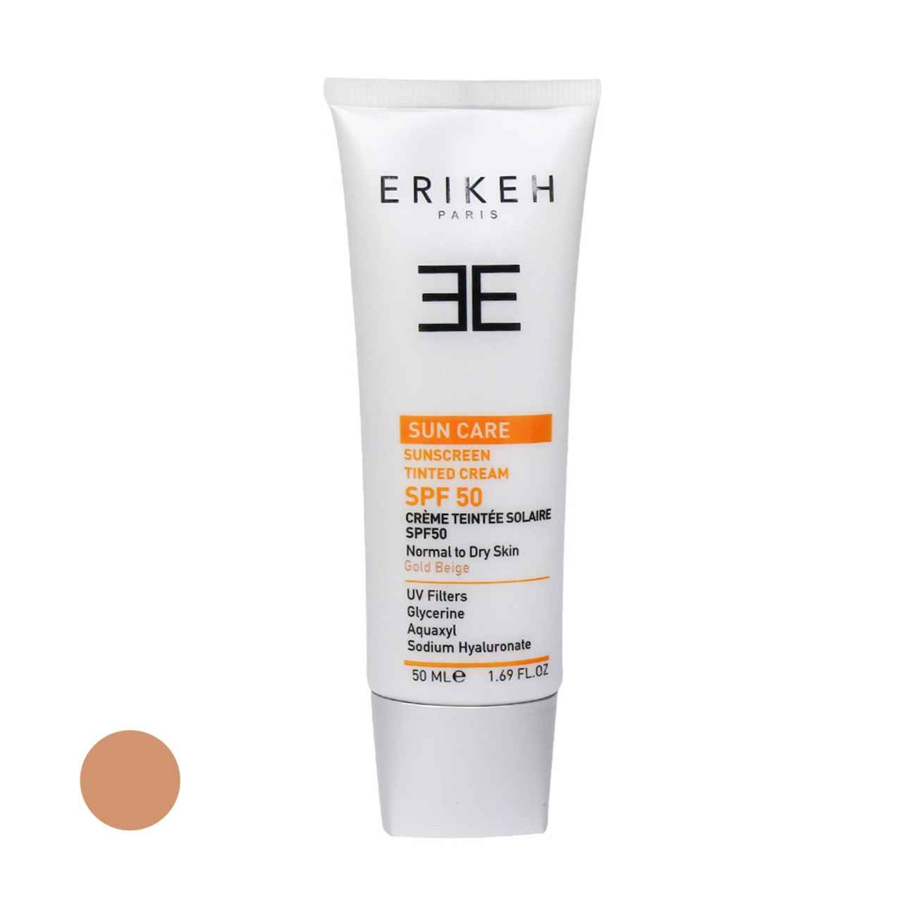 Main image of Erikeh 有色防晒霜 SPF50 – 适合所有肤质
