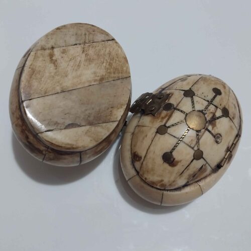 手工制作的骨质首饰盒 – 优雅独特的珍贵饰品收纳盒