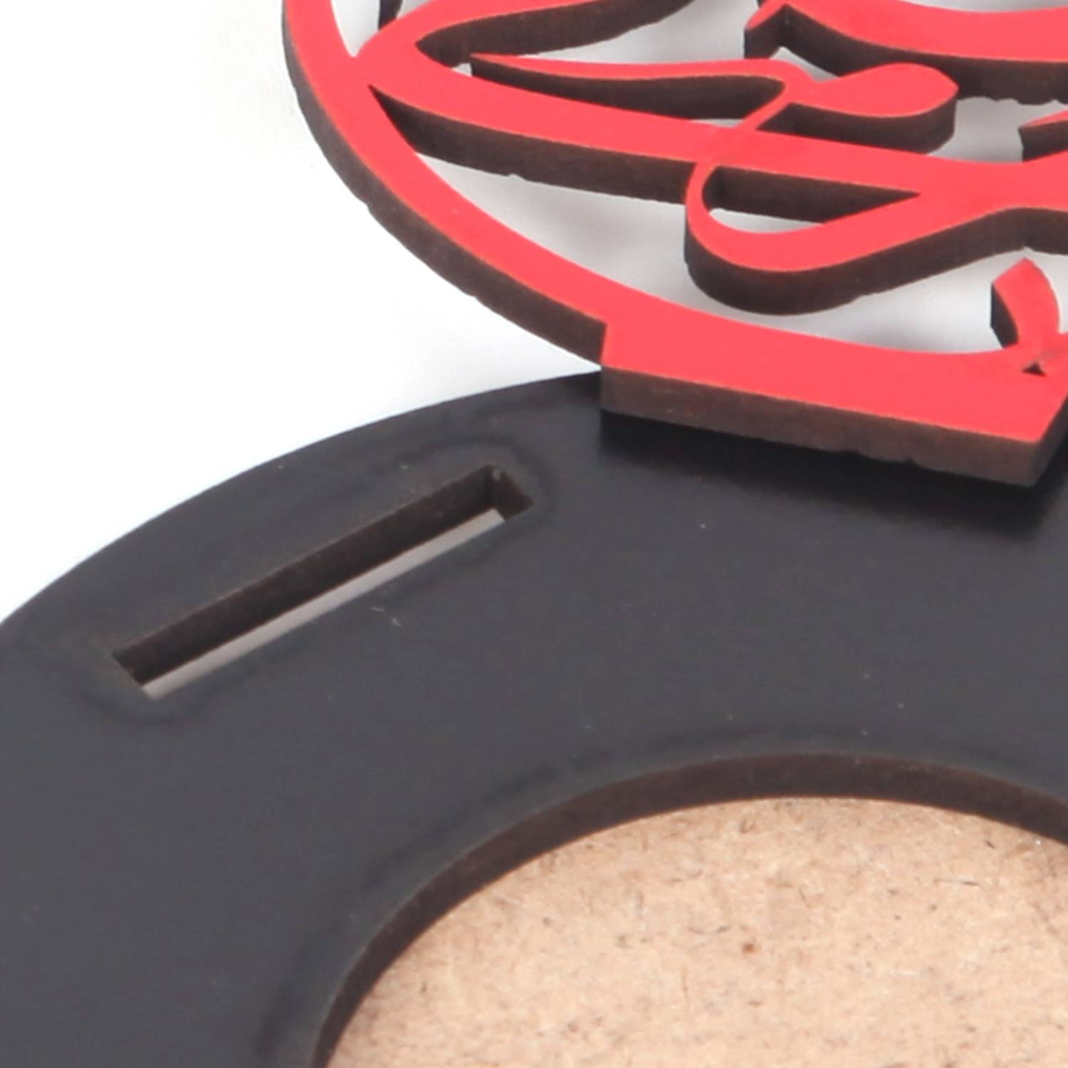 伊斯兰木质烛台 – “Ya Hasan Askari (A.S)” 款