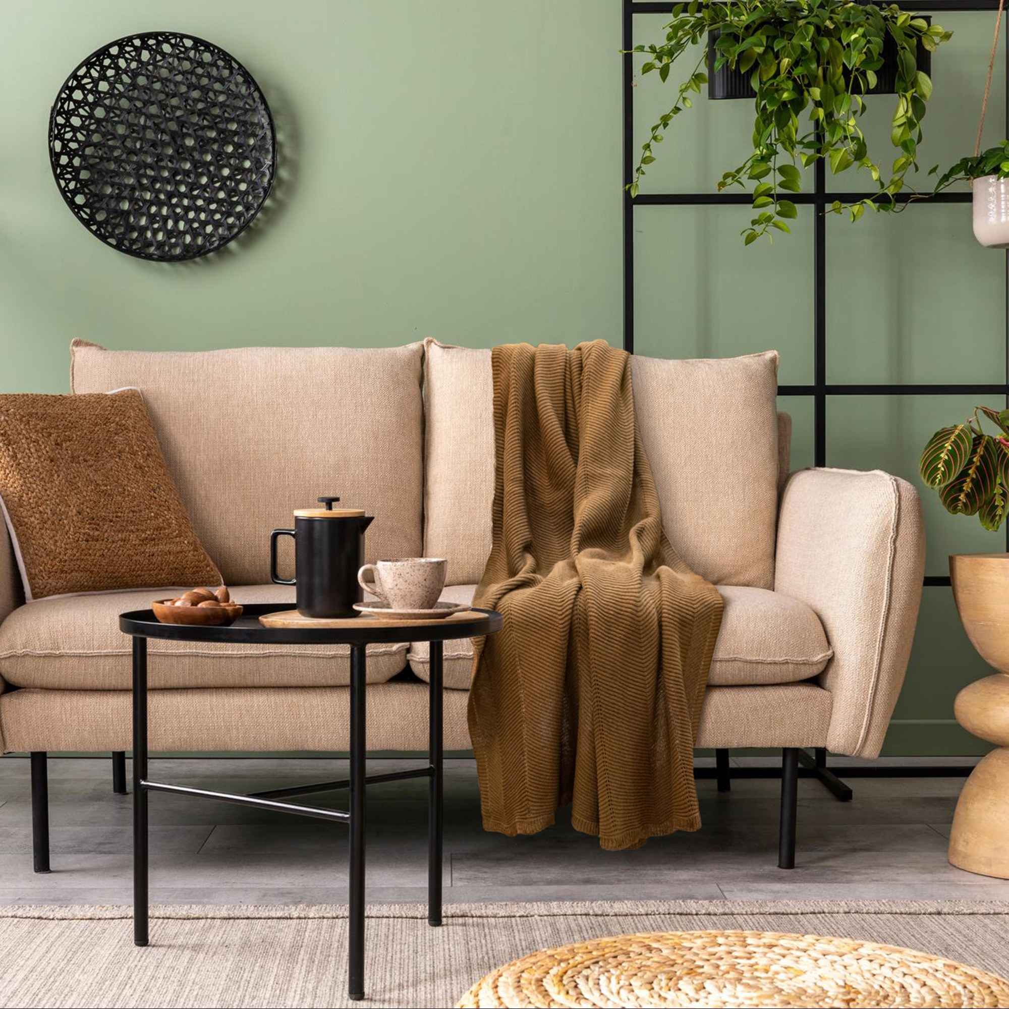 Main image of 客厅针织沙发毯 – 时尚舒适