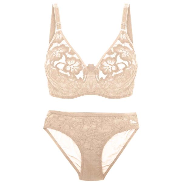 蕾丝文胸与内裤套装 – 永恒魅力与优雅