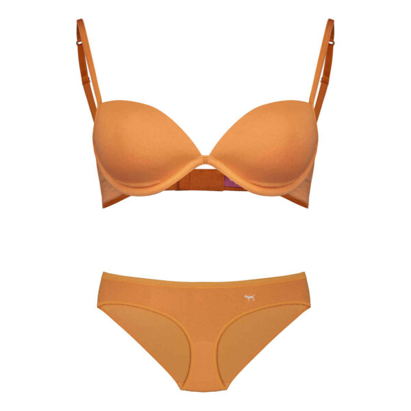 内衣套装 – 明亮黄色钢圈文胸，为大胆女性设计