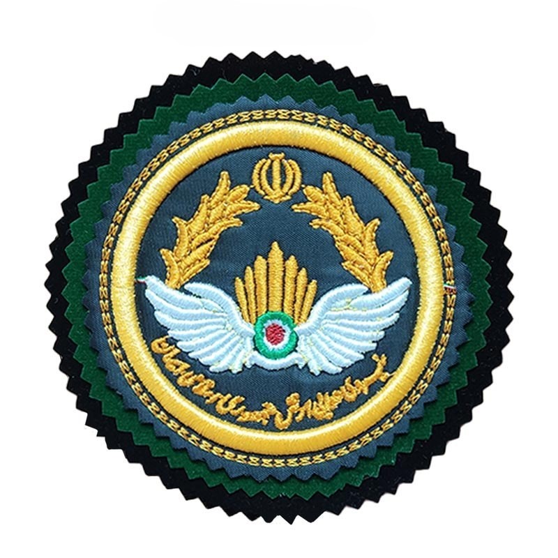 军衔标志 – 新款空军臂章,两层绒面设计