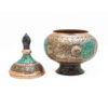 Thumbnail 3: 波斯手工艺术礼品套装——三件套巧克力碗与雕刻花瓶