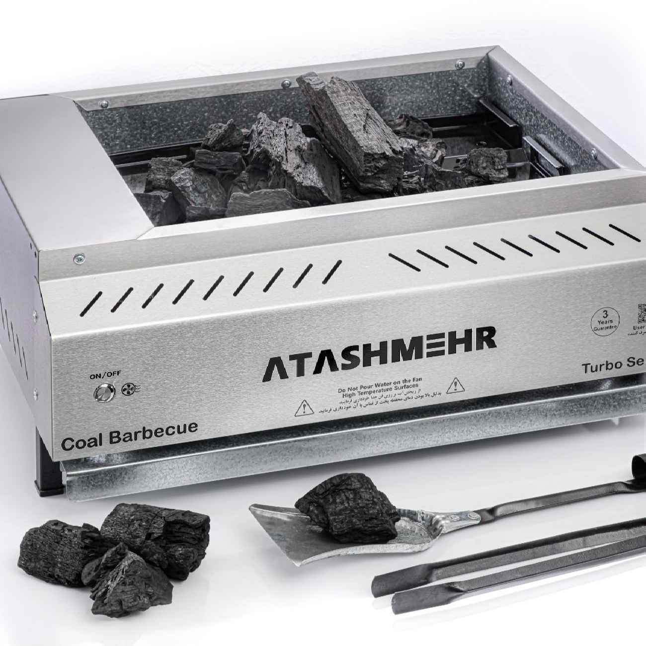 波斯炭火烤架 – 传统烤肉制作,烧烤风味佳