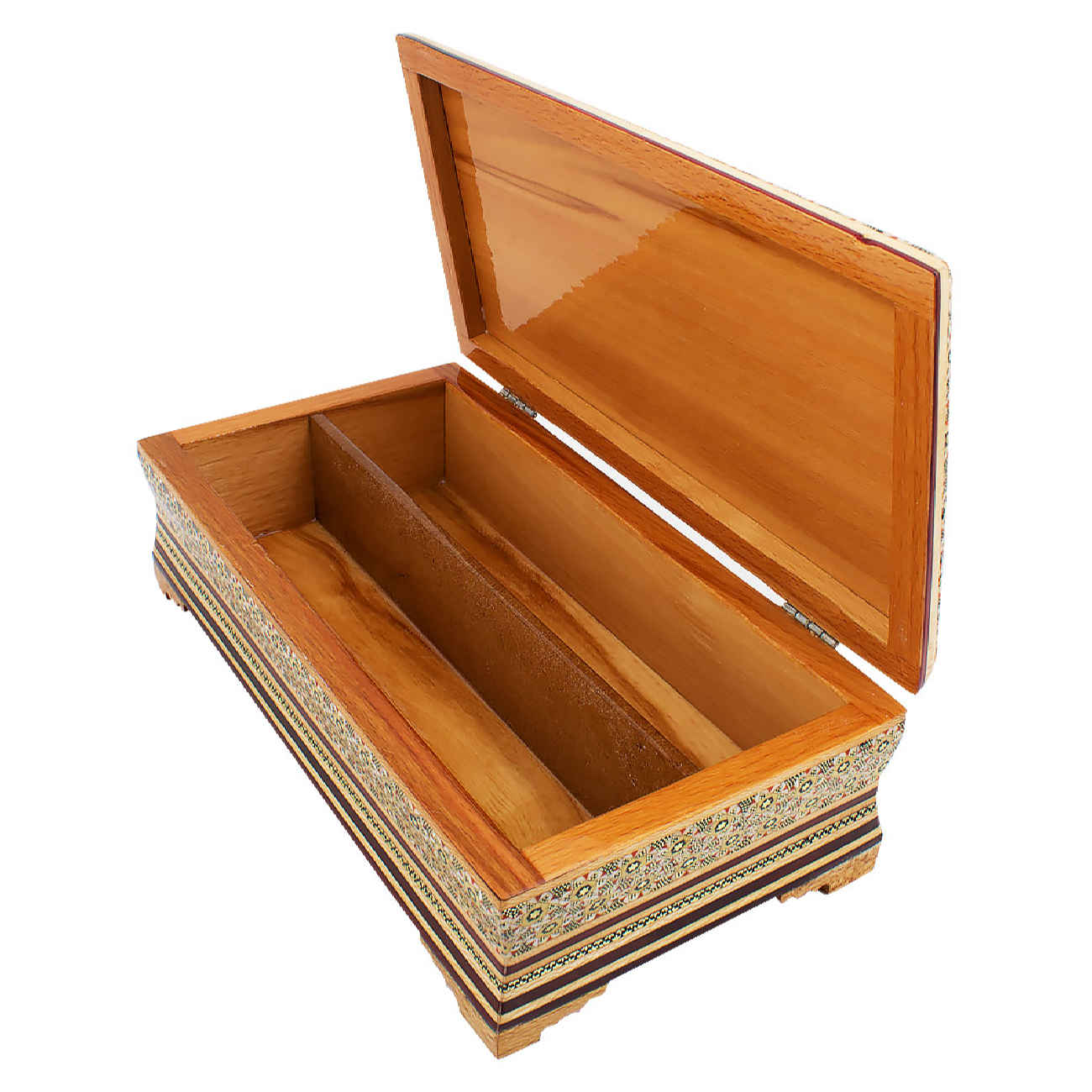 波斯Khatamkari工艺垃圾桶与纸巾盒——手工家居装饰