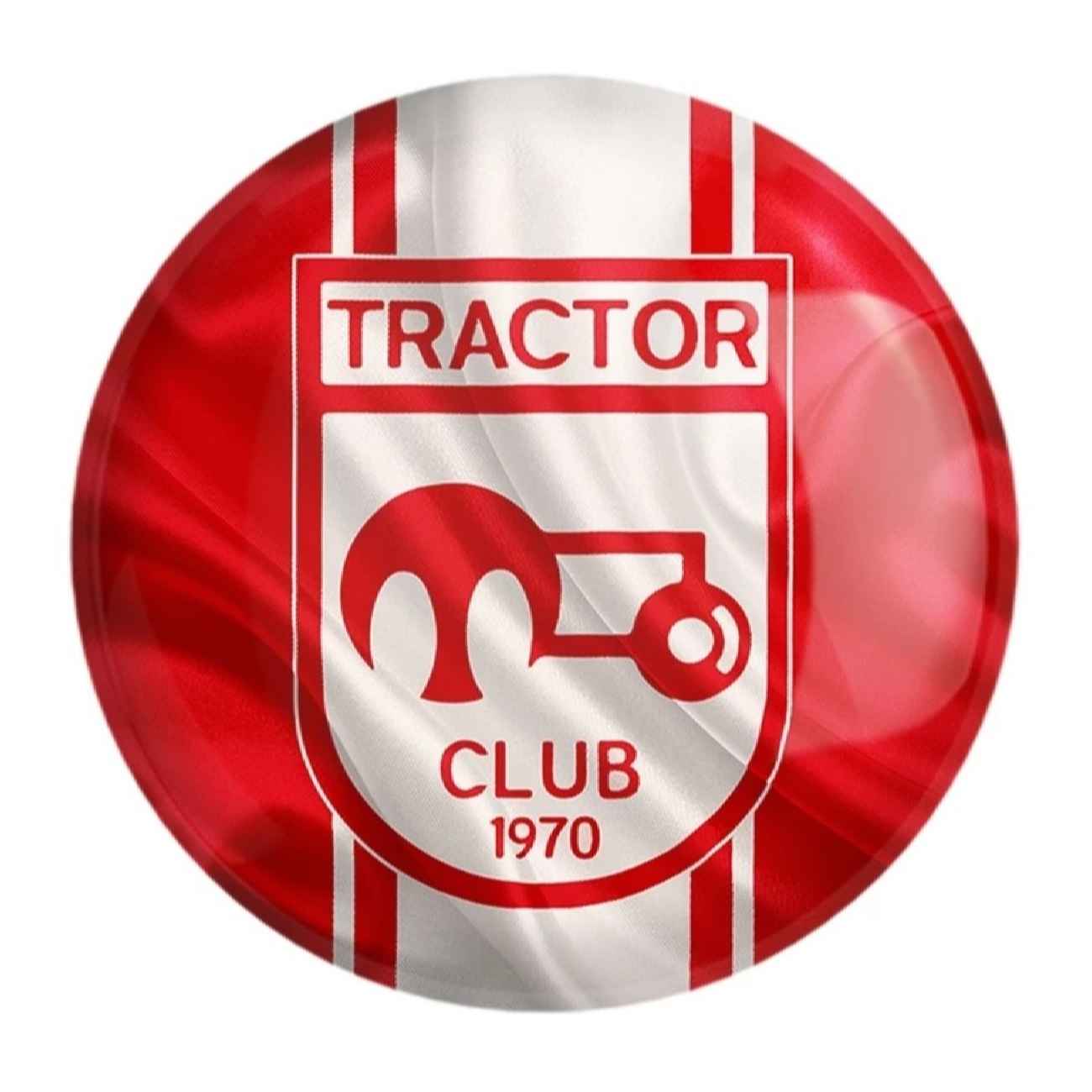 Main image of 波斯别针徽章 – 哑光防刮，Tractor Sazi FC 设计