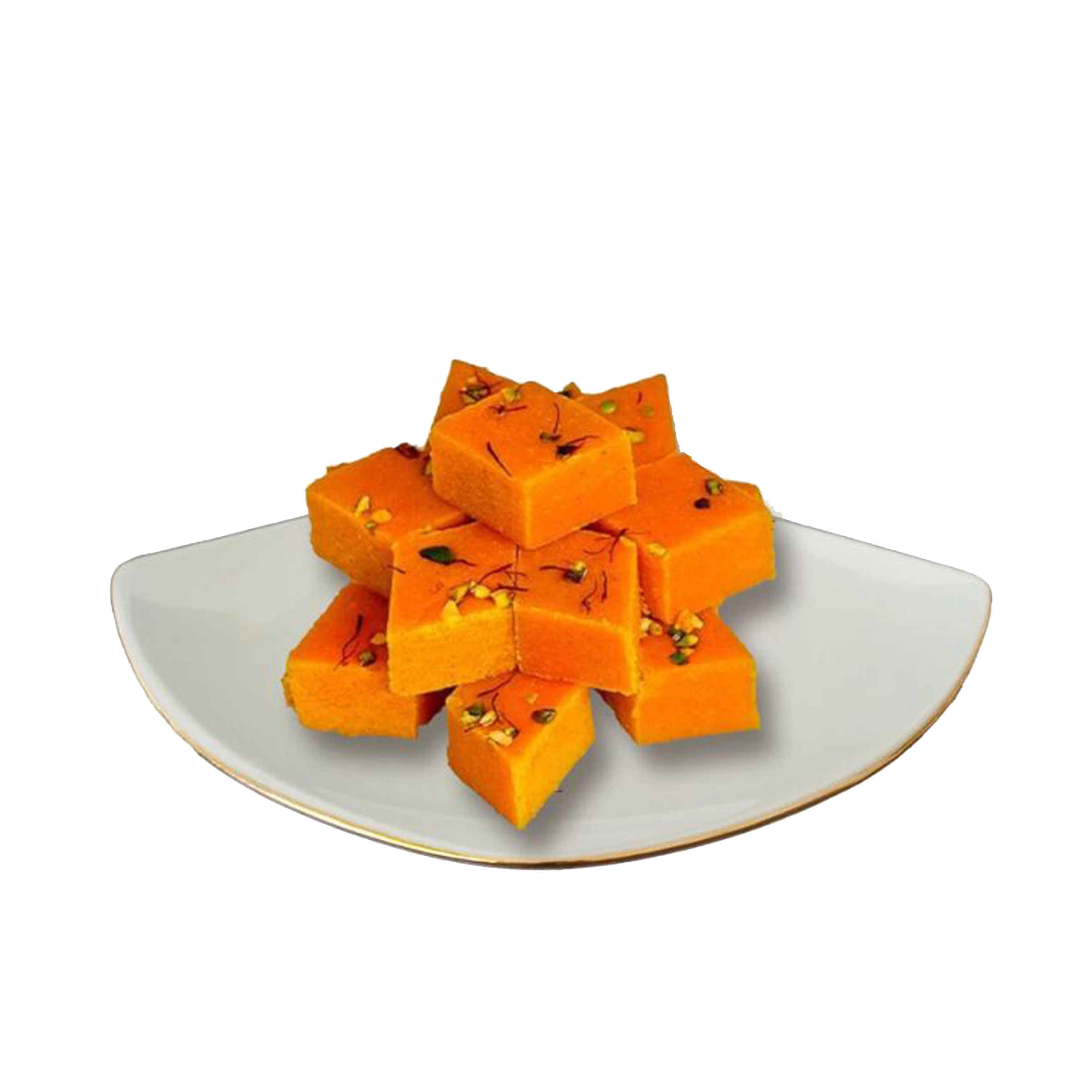 Main image of 波斯甜点 – Tabriz 藏红花杏仁牛轧糖 – 500 克 (2 份)