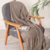 Thumbnail 5: 高级针织沙发毯 – 为家居装饰增添优雅与温暖