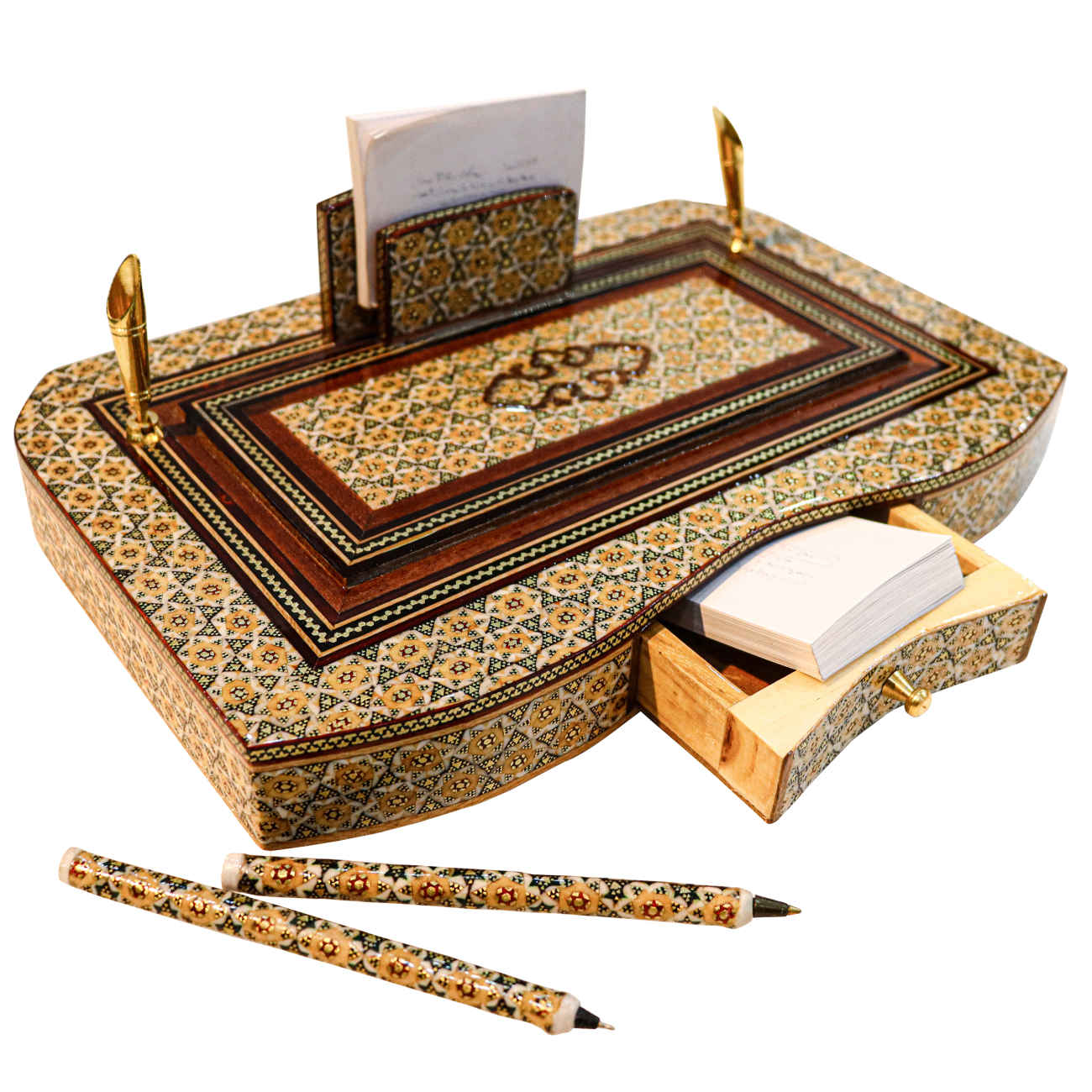 多槽设计 – 高级桌面收纳整理器