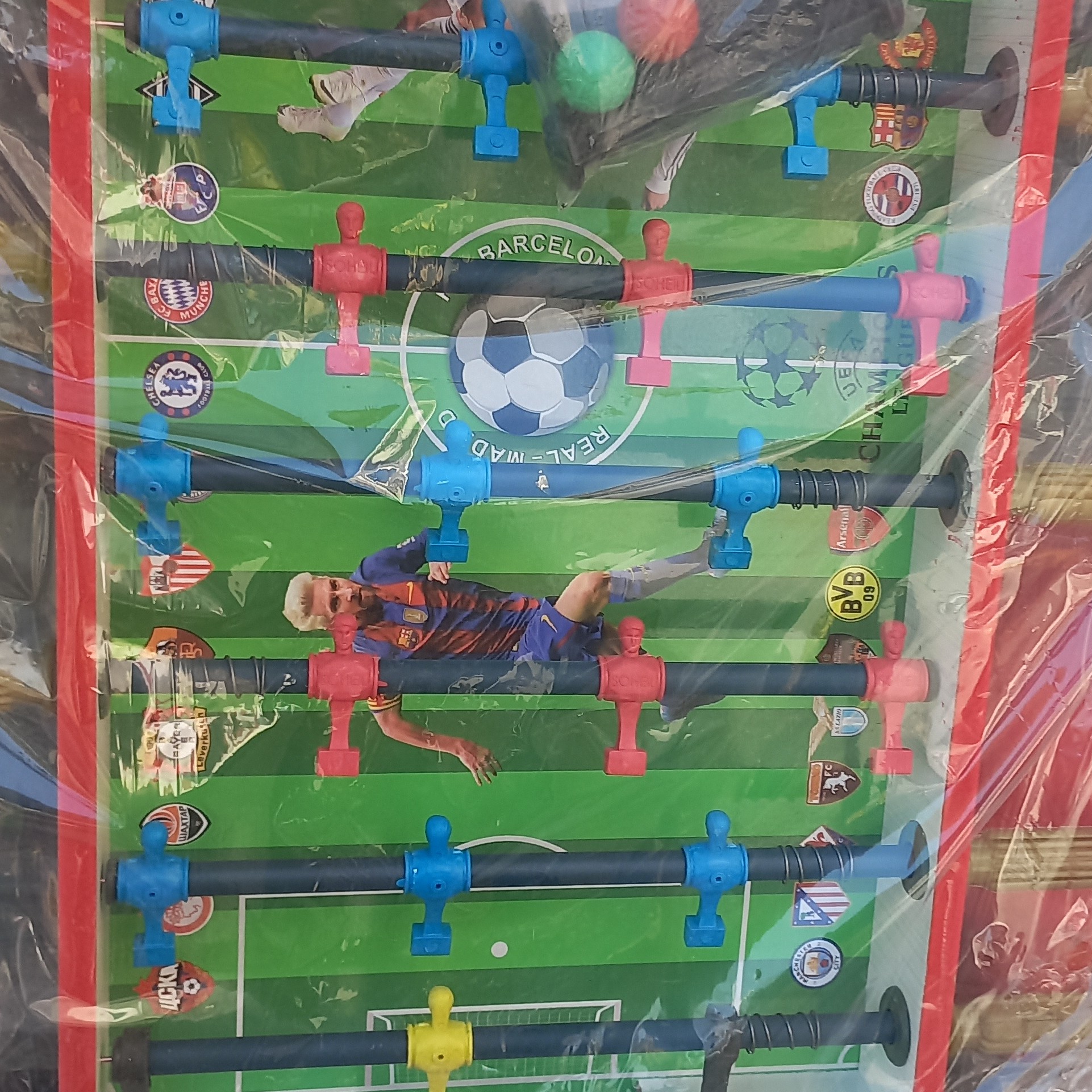 桌上足球游戏(8杆)– 便携迷你桌上足球