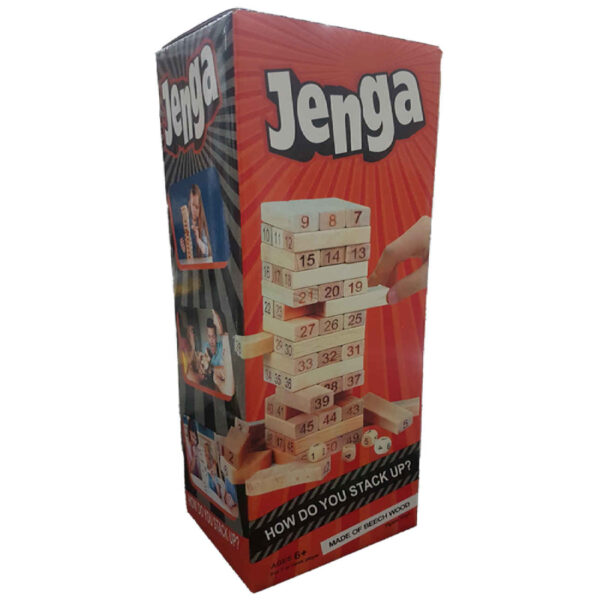 木块益智拼图 – 编号积木 Jenga，经典游戏新玩法