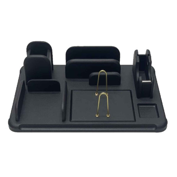 木质办公桌面收纳配件 – 时尚实用款