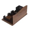 Thumbnail 3: 木质办公桌面收纳配件 – 办公用品（棕色）