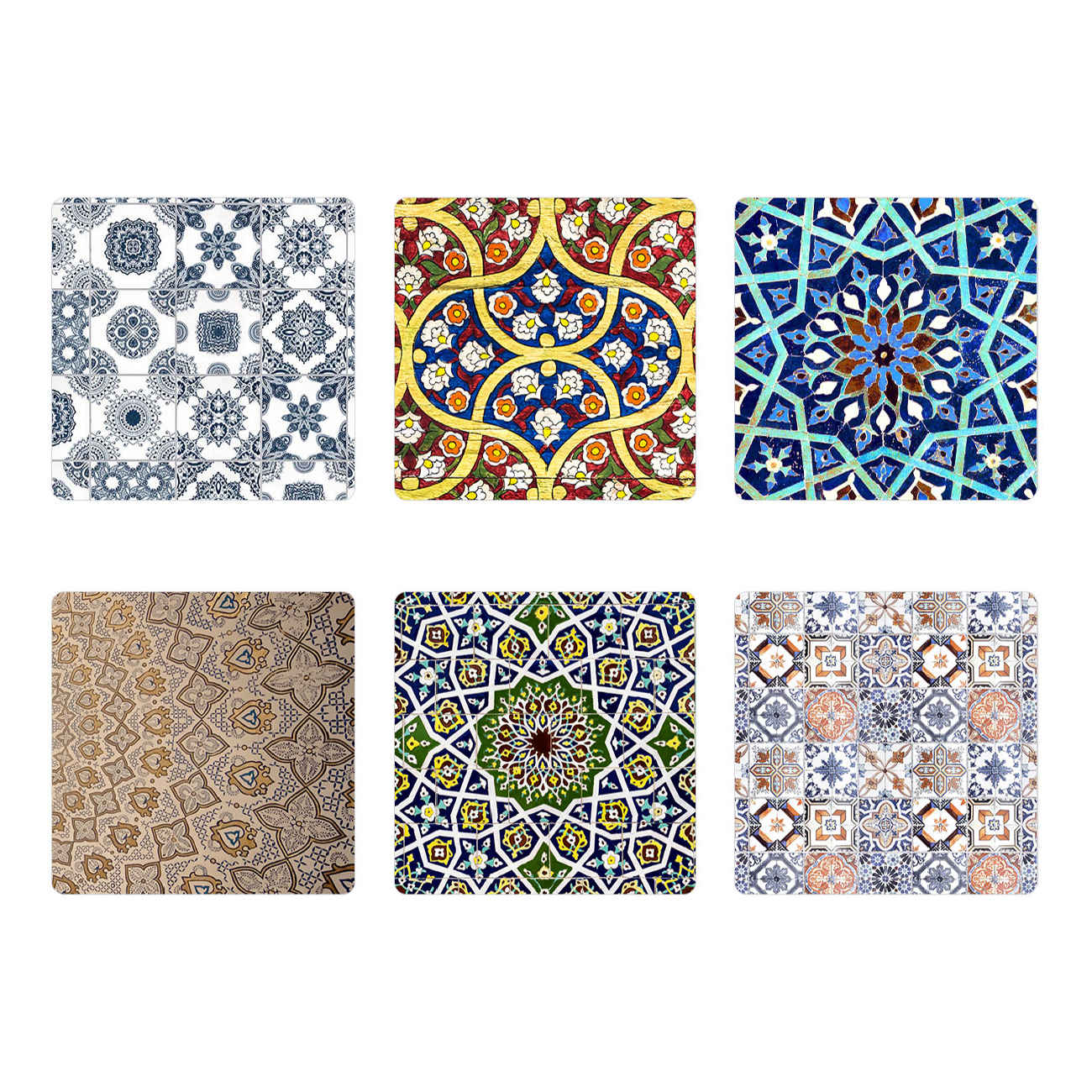 Main image of 艺术杯垫套装 – 艺术爱好者理想礼物 (6件装)