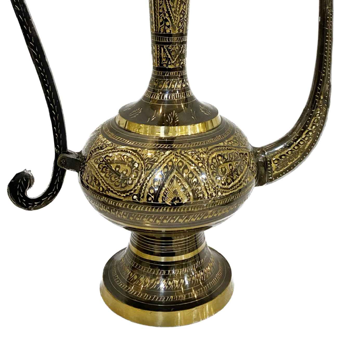 正宗黄铜玫瑰水喷洒器 – 传统香氛仪式用